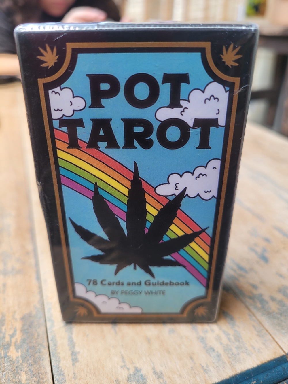 Pot Tarot Deck - Colorful Rainbow Cannabis Card Set